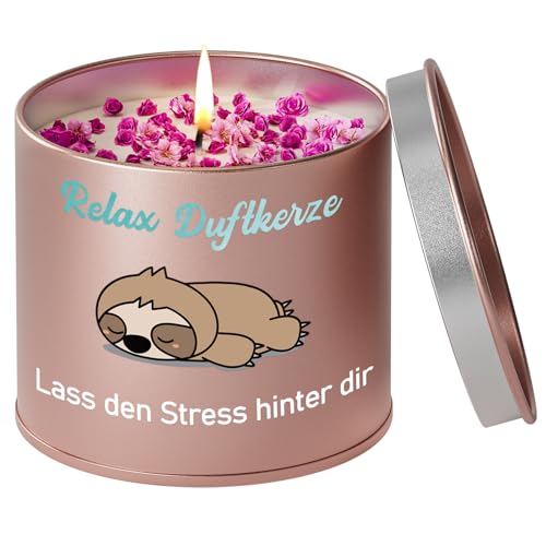 PRSTENLY Geschenke für Frauen Duftkerze 9OZ, Geburtstagsgeschenk für Frauen, Geschenk für Sie Ideal für Schwester, Freundin, Tochter, Ehefrau zum Geburtstag Weihnachten Valentinstag
