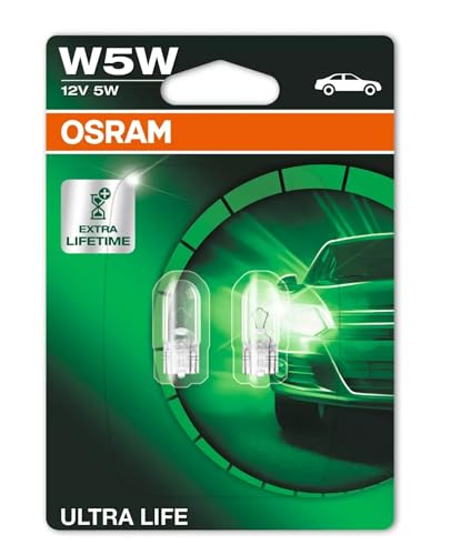 Osram ULTRA LIFE, W5W, Double Blister (2 lamps)