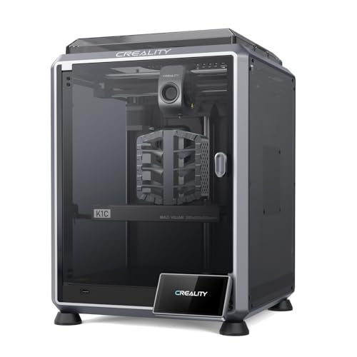 Creality K1C 3D Drucker, 600mm/s schnelle Druckgeschwindigkeit, Auto Nivellierung 3D Printer mit AI-Kamera, 300°C Hohe Temperatur 3D-Druck, Druckgröße 220x220x250mm