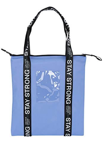 George Gina & Lucy Damen Handtasche FLIGHTBAG transparentes Steckfach blue strong one size