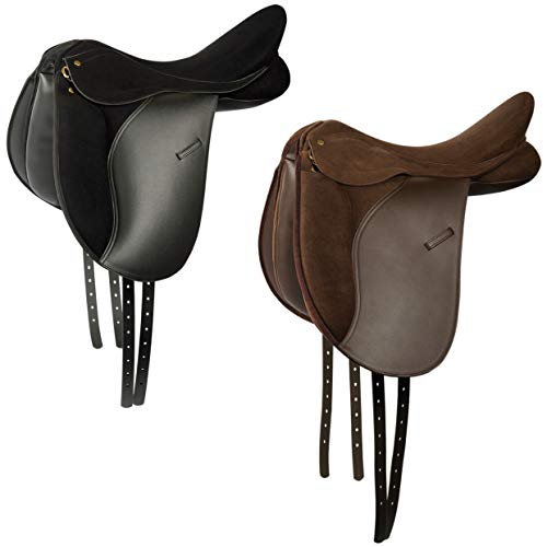 Harry's Horse Sattel sweißch DR, Farbe:braun, Größe:17.5