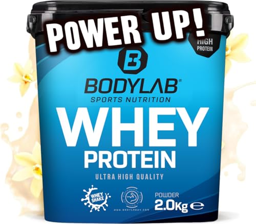 Bodylab24 Whey Protein Pulver, Vanille, 2kg