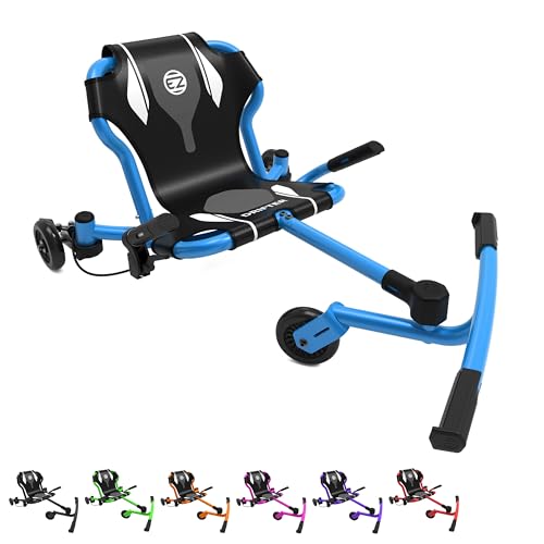 EzyRoller Drifter X Trike Fun Fahrzeug Funfahrzeug Dreirad Kinderfahrzeug | 6-14+ Jahre (blau)