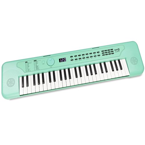 RockJam 49-Tasten-USB-Tastatur, Klavier, Mintgrün
