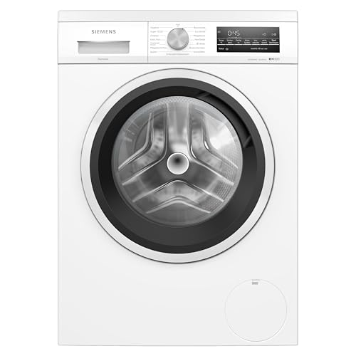 Siemens WU14UT42, iQ500 Waschmaschine, 9kg, 1400 UpM, Unterbaufähig, Extra stromsparend und leise, varioSpeed für kürzere Programme, LED-Display, Outdoor-Programm, Nachlegefunktion, aquaStop