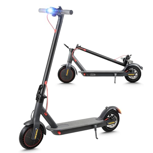 Mankeel Electric Scooter for Adults - Foldable E-Scooter with 8.5/10 Inch Solid Tyres, 30-50 km Range, App Control, 20 km/h, Ideal for Teenagers and Adults (350w/8.5inch/36V/7.8AH)