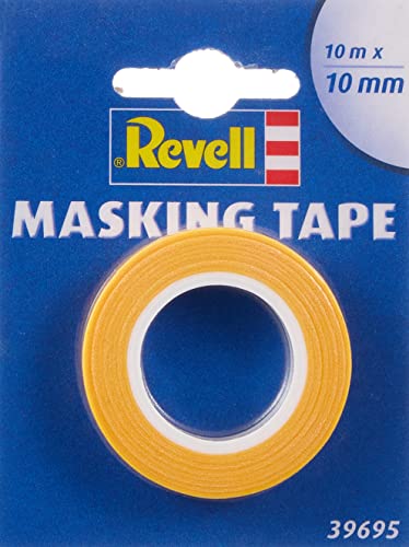 39695 Masking Tape, Modellbau Malerband für Lackier- und Malerarbeiten, 10m x 10mm
