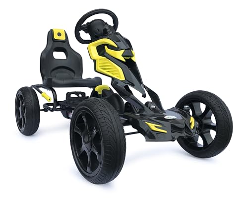 Kinder Pedal Go Kart - 5-12 Jahre, Mit Pedal, Shaum Reifen Eva Wheels