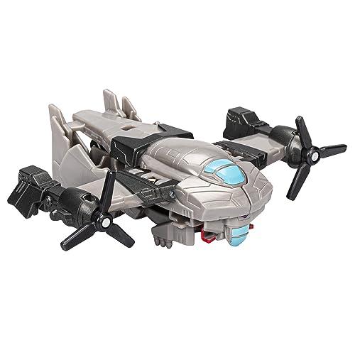 Transformers Spielzeug EarthSpark 1-Step Flip Changer Megatron, 10 cm große Action-Figur, Roboterspielzeug für Kinder ab 6 Jahren