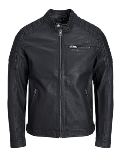 JACK & JONES Male Kunstwildlederjacke Kunstwildlederjacke