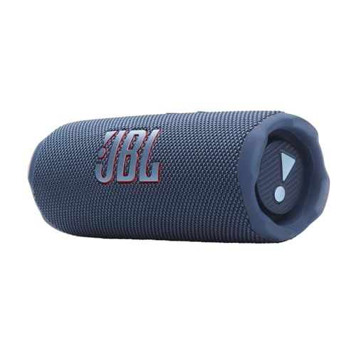 JBL Flip 7, kabelloser tragbarer Bluetooth-Lautsprecher, 16 Stunden Akkulaufzeit, IP68 wasserdicht, Staub- und stoßfest, Pro Sound mit AI Boost, Auracast Multi-Speaker-Verbindung, Blau