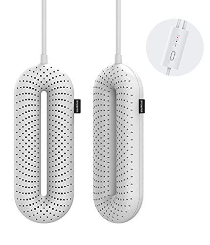 Snowpea Schuhtrockner Elektrisch, Stiefeltrockner, Schuh-und Stiefelwärmer, Verschwitzte Schuhe zu Trocknen und Gerüche zu Beseitigen, Auto Ausschalten