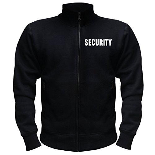 Spaß Kostet Männer und Herren Freizeitjacke Security (mit Rückendruck)