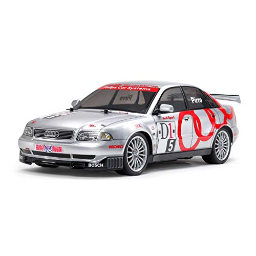 TAMIYA 47414 1:10 RC Audi A4 Quattro Touring TT-01E - ferngesteuertes Auto, Fahrzeug, Modellbau, Zusammenbauen, Hobby, RC Bausatz, unlackiert