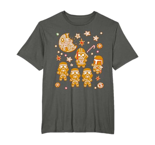 Star Wars Gingerbread Cookies Galactic Empire Holiday T-Shirt