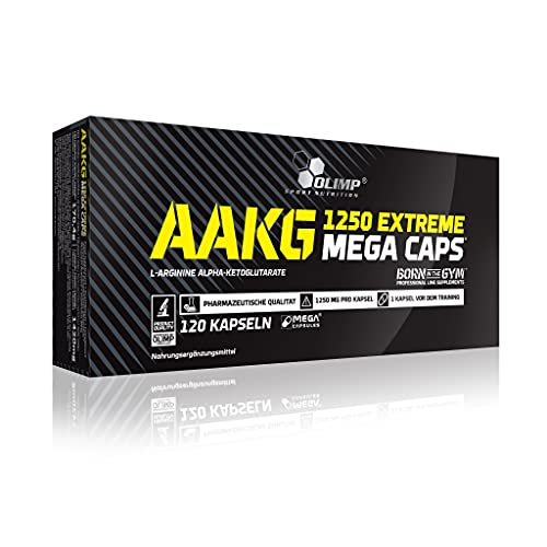 2 x Olimp AAKG 1250 Extreme, 120 Mega Caps (2er Pack)