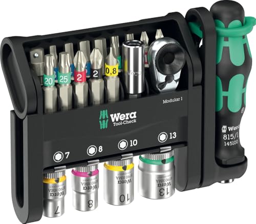 Wera 05049000001 Tool-Check Modular 1, Werkzeug 21-teilig