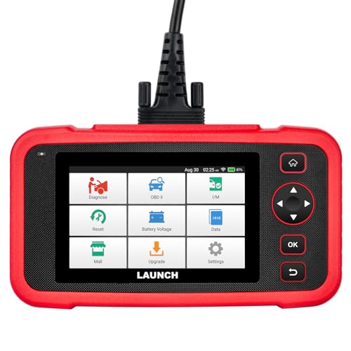 OBD2 Diagnosegerät Auto LAUNCH CRP123i V3,4-System-Codeleser ENG/ABS/SRS/ATR Auto für Fahrzeuge,7+Rückstellservice (Öl,SAS,Bremse,BMS,ABS.DPF,Drosselklappe) zurücksetzen, 2025 Modell