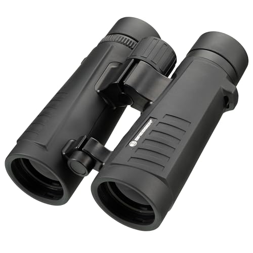 Bresser Fernglas 8x42 Tobermory – Allround-Fernglas, Vogelbeobachtung, Reisen, Sportevents, 105 m Sehfeld, 42 mm Objektiv, Brillenträger