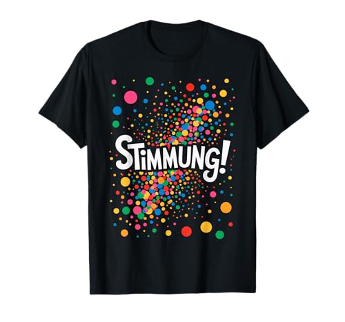 Konfetti Fasching Lustig Karneval Kostüm Silvester Stimmung T-Shirt