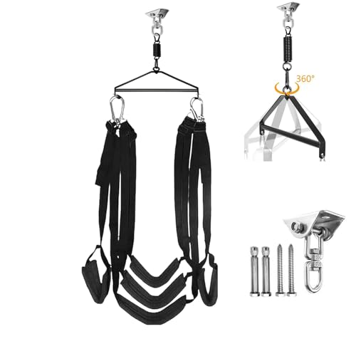 Liebesschaukel Sexschaukel für die Decke,Sexspielzeug für Paare extrem Sex,Sex Schaukel für Erwachsene,Sexspielzeug für beide zusammen,Sex Toyset für Paar Set Sex Swing mit extra Breiten Polstern