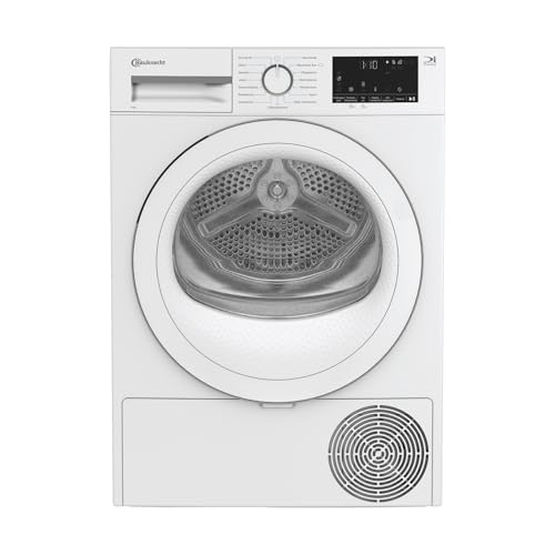 Bauknecht BT 84D WWS Wärmepumpentrockner /8 kg/EEK D/Precision Dry - Intelligentes Trocknen/Slim - extra schmal/Trommelbeleuchtung