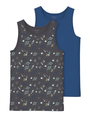 Name IT Jungen Nkmtank Top 2P Iron Space Noos, Forged Iron, Numeric 146 EU