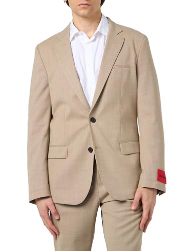 HUGO Herren Hanfred/Goward241x Suit, Medium Beige267, 54 EU