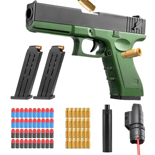 Spielzeug Pistole,Spielzeug-Schaumstoff-Blaster,Blaster Toy Gun,Schaumstoff-Blaster Toy Gun,Soft Foam Bullet Blaster Toy,Sicherheitstraining oder Spiel,für 14+