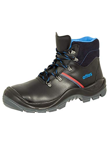 Atlas Anatomic Bau 500, Arbeitsschuh Klasse: EN ISO 20345:2011 S3, Schwarz, 41