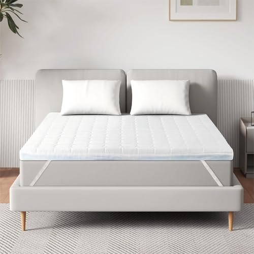 EGO HOME Matratzen Topper 90x200, 7cm Höhe Matratzentopper aus Schaumstoff von 7 Zonen Schneiden, Öko-TEX Zertifiziert, 90x200cm Matratzenauflage für Boxspringbett Matratzen Schlafsofa
