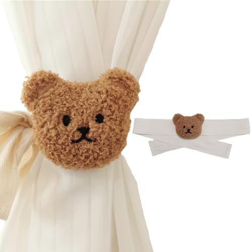 Limeow 2 Stück Gardinen Kinderzimmer Kinderzimmer Deko Vorhang Raffhalter Vorhang Kinderzimmer Raffhalter Kinderzimmer Raffhalter Vorhänge Curtain Tieback Deko Kinderzimmer Dekoration für Kinderzimmer