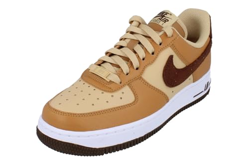 NIKE HQ3905-200 Air Force 1 '07 Next Nature Damen Black/White-Gym RED-University Gold EU 40