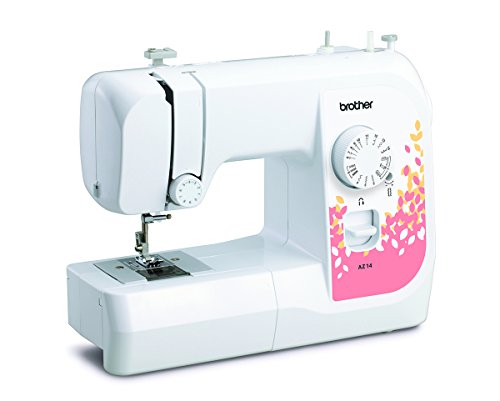 Brother AZ14 Nähmaschine (14 Stiche), Weiß, Rot