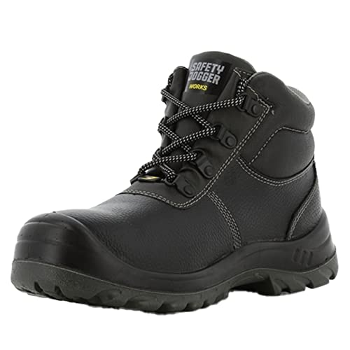SAFETY JOGGER Sicherheits und Arbeitsstiefel Herren und Damen - BESTBOY - Sicherheitsstiefel, Schutzstiefel EU 44, Schwarz