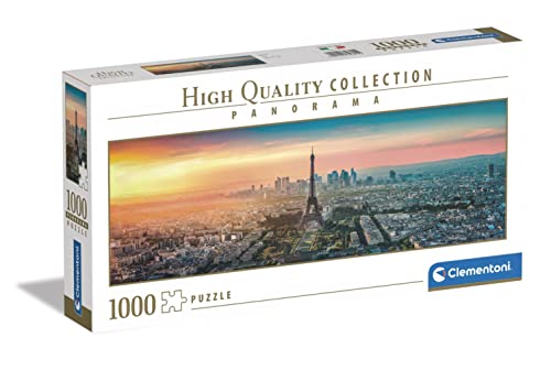 Clementoni - 39641 Collection Puzzle - Paris - Puzzle 1000 Teile ab 14 Jahren, Erwachsenenpuzzle mit Wimmelbild, Geschicklichkeitsspiel für die ganze Familie
