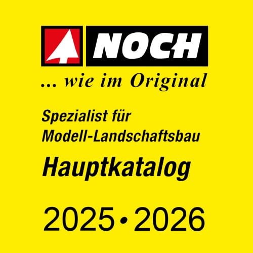 NOCH Katalog 2025/2026 Deutsch, umfassendes Modellbahn Sortiment, Anleitungen & Inspiration