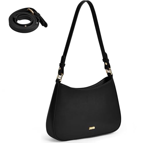 Aucuu Handtasche Damen, Umhängetasche Damen Klein Handtasche, Y2K Crossbody Bag, PU Leder Schultertasche, Mini Hobo Bag mit 2 Schultergurten für Dating Party Einkaufe, Bolso vintage