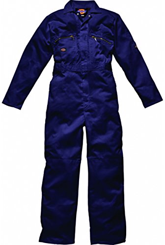 Dickies Herren Redhawk Arbeitskleidung Overall Reißverschlussfront marine 58/L