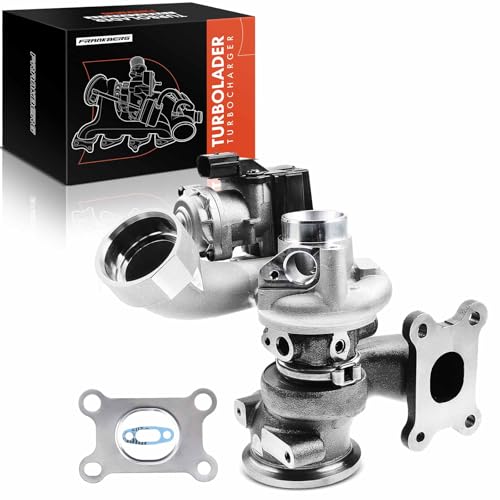 Frankberg Turbolader Kompatibel mit A3 8V1 8VA 8VF 8VK 8VM 8VS 1.4 TFSI 2012-Heute Leon 5F1 1.4 TSi 2012-Heute Golf VII 5G1 BE1 BE2 BQ1 1.4 TSI 2012-Heute