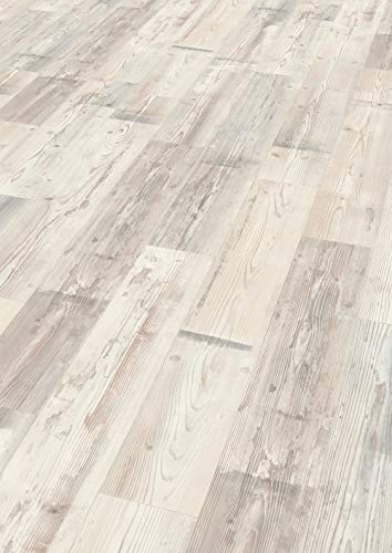 EGGER Home Laminatboden Aqua+ EHL166 Kent Pinie vintage (8mm, 1,995m²) | authentische Holzoptik | | Einfache Verlegung durch CLIC It! System | Wasserresistent & feuchtraumgeeignet
