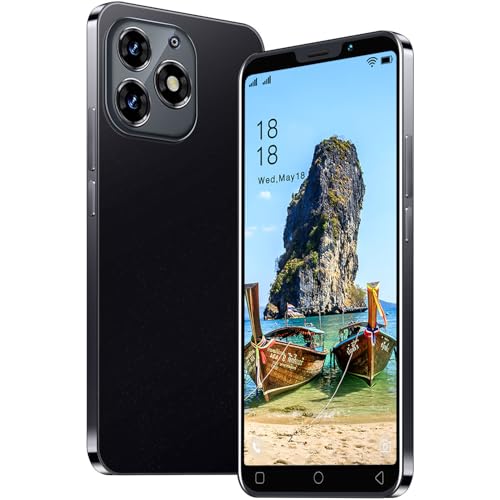 Günstige Smartphones, 5,0 Zoll IPS Display, 16GB ROM, 128GB, erweiterbar, Android 9.0, Dual-SIM-Handy, 3000 mAh Akku für, Einfaches Mobiltelefon Mobiltelefone (MTGud-MT15P-Black)