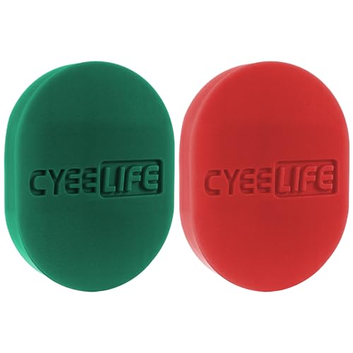 CyeeLife Dart Fingerwachs, Dart Grip Wax, Dart Zubehör, 2 Stück, Rot und Grün (2pcs)