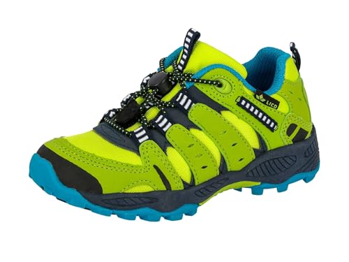 Lico Unisex Kinder Fremont Trekking-& Wanderhalbschuhe, Lemon Marine Petrol, 35 EU