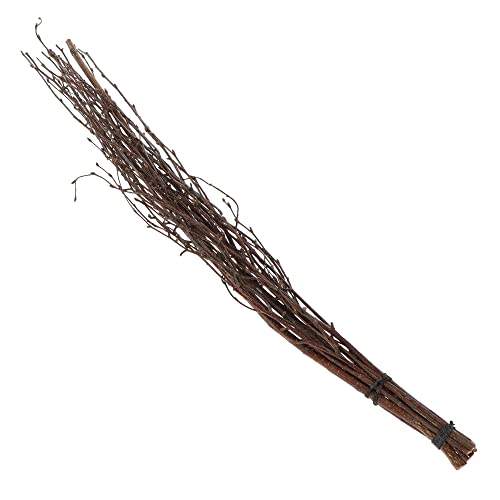 Generic Weihnachtsmann Rute 50 cm lang/Weihnachtsrute aus Birkenreisig/Nikolausrute/Reisigrute