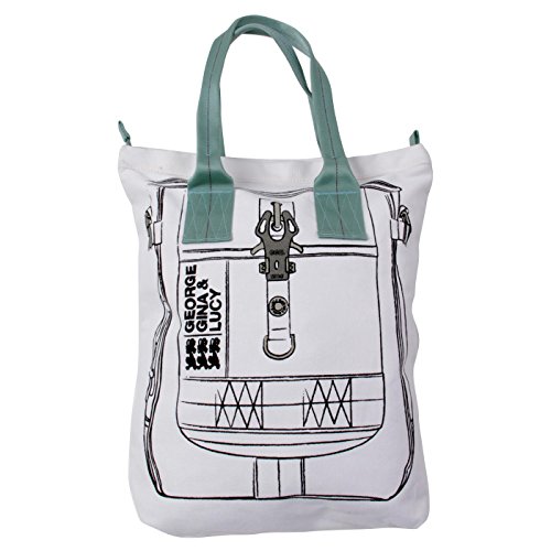 GEORGE GINA & LUCY Shopper Handtasche Colored Sushi unikleks White Green