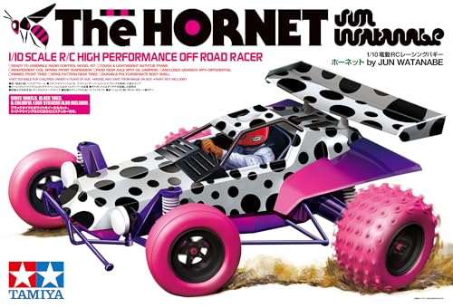 TAMIYA 58527 1:10 RC The Hornet by Jun Watanabe - ferngesteuertes Auto, Fahrzeug, Modellbau, Zusammenbauen, Hobby, RC Bausatz, RC Buggy, Ferngesteuertes Auto