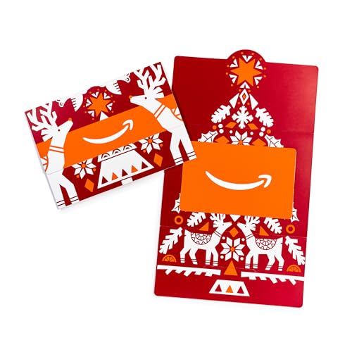 Amazon.de Physical Gift Card in a Mini Envelope - Reindeer Folklore