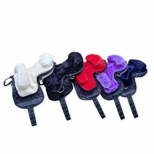 German Riding Fellsattel, Kunstfell Micro Größe: 10