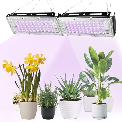 Cieex Grow Lampe, Pflanzenlampe Vollspektrum, Pflanzenlicht, LED Pflanzenleuchte Wachsen licht für Zimmerpflanzen & Veg, Blumen